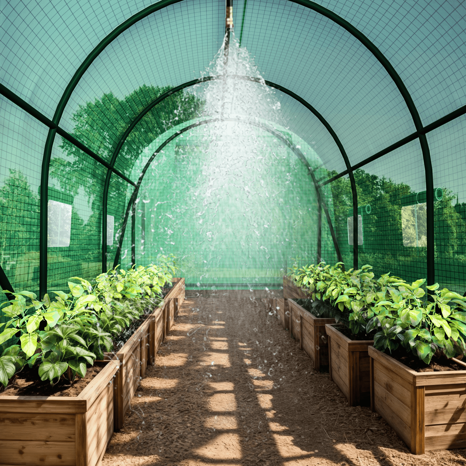 その他 GREEN HOUSE Amazon.com : Lean-to Greenhouse with 3-Tier Shelves: Ohuhu
