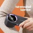 thumbnail image 3 of MesaSe UNI Cherry Portable Lint Remover Ball - USB Rechargeable Fabric Shaver & Clothes Trimmer with LED Power Display  3 Adjustable Modes  Type-C Charging  Digital Display  Perfect for H, 3 of 7