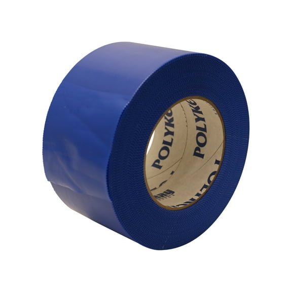 Polyken Multi-Purpose Polyethylene Film Tape [Serrated Edges] (757): 3 in. (72mm actual) x 60 yds. (Blue)