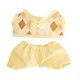 thumbnail image 2 of Ropa de peluche para muñecas Hugo 2 piezas accesorios para muñecas suaves pantalones cortos amarillos, 2 of 9