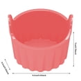 thumbnail image 4 of Silicone Baking Cups For Air Fryer Reusable Tart Easy Clean Non Stick Egg Cooking Cups Microwave Kitchen Baking, 4 of 4
