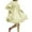 Beige, variant on Elegant Women's Japanese Dress Long Sleeve Court Gown Anime Flowy Skirt Formal Party Attire