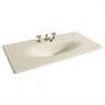 thumbnail image 2 of Kohler Iron/Impressions 43'' Cast Iron One-Piece Surface and Integrated Bathroom Sink, 2 of 2
