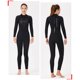thumbnail image 4 of DIVE SAIL Traje de buceo 3MM Neopreno Traje de neopreno a prueba de frío Servicio de larga duración Tecnología textil Material de Accesorio de surf hembra negro S Yuarrent OD019365-02, 4 of 7
