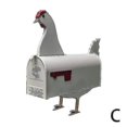 thumbnail image 2 of Handmade Custom Metal Cow Mailbox Funny Farm Animal Mailboxes For And Outside Garden Dcor, 2 of 5