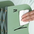 thumbnail image 6 of Mdesiwst Metal Bookend Retractable Desktop Book Stand Space-saving Book Organizer Holder for Home School Office, 6 of 6