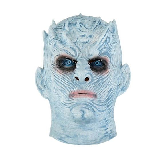 Halloween Novelty Mask Game of Thrones Night's King White Walker Costume Mask Party Props Mask Creepy Latex Head Mask for Men