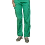 Professional Medical Scrub Bottoms Uniform Men & Women Unisex Green Scrub Pants