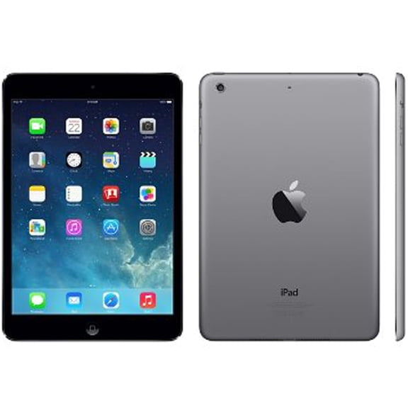 Restored Apple Mini 2 iPad with WiFi 7.9" Touchscreen Tablet PC Featuring iOS 7, upgradable to iOS 11.2.5, Space Grey (Refurbished)