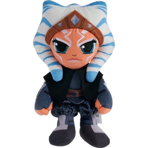 Star Wars Plush Ahsoka Tano Character Figure, 8-inch Soft Doll, Collectible Toy Gifts
