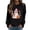 Black, variant on Xingjin Women's Halloween Sweatshirt Cute Ghost Pumpkin Graphic Crewneck Long Sleeve Pullover Casual Fall Top Soft Loose Fit Halloween Clothes for Women