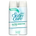 thumbnail image 1 of Gillette Venus Satin Care Ultra Sensitive Skin Shave Gel, Shaving Cream for Women, Fragrance Free, Twin pack, 1 of 12