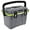 Dark Grey / Green, variant on Pelican 14QT Elite Hard-Sided Personal Lunch Travel Cooler 8-10 Can Capacity Ice Chest, Dry Compartment, Tray, Bottle Opener, Press and pull latches, Carrying Handle - Sage with Gray