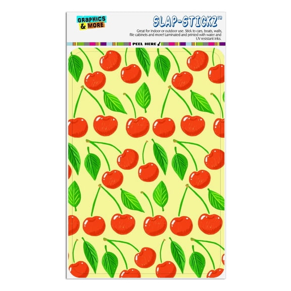 Cute Cherry Pattern Sketchy Home Business Office Sign