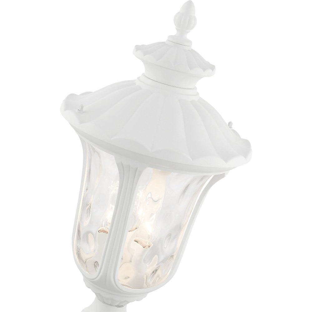 Livex Lighting - Oxford - 3 Light Outdoor Post Top Lantern in Traditional Style