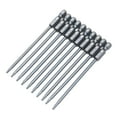 thumbnail image 2 of Amdohai Ensemble de 10 Pcs de Bit Torx de Sécurité, Disque de 1/4 Po, Anti-Trafage, Ensemble de Bit Torx de 3,93 Po de Long P2, 2 of 8
