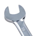 thumbnail image 3 of 19mm Flexible Headed Ratchet Combination Spanner Wrench with Integrated Lock, 3 of 4