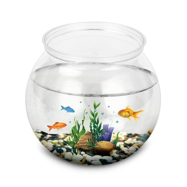 Plastic Fish Bowl Round Plastic Fish Tank Plastic Ivy Bowls Unbreakable