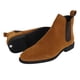 thumbnail image 4 of Botas de gamuza para hombre, botines de piel sintética para ocio, cómodos, sin cordones, de caña baja, informales, color amarillo 42 (260 mm/10,2 pulgadas), 4 of 15