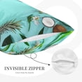 thumbnail image 5 of Bixox Tropical Pineapple Printed Pillow Protector,Super Soft Ideal for Home,Guests,Rentals - 16"x24", 5 of 8