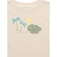 thumbnail image 2 of Garanimals Baby Boy Jersey Tee with Rolled Sleeves, Sizes 0-24 Months, 2 of 3