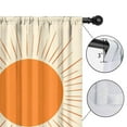 thumbnail image 4 of Blackout Kids Curtains,Mountain Landscape Childrens Insulated Curtains Set Of 2,Bedroom Essentials,Toddler Room Decor 42x84in(106x213cm), 4 of 4