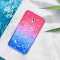 thumbnail image 7 of FIEWESEY For Alcatel Pixi 4 Phone Case Glitter Case Gradient Quicksand Series TPU Bumper Cushion Reinforced Corners Protective Bling Liquid Girls Women Case for Alcatel Pixi 4 6 inch - Pink+Blue, 7 of 7