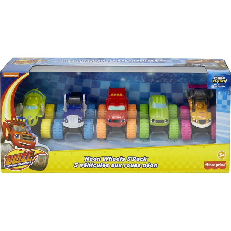 Fisher-Price Blaze & the Monster Machines Racers 4 Pack Set Brand