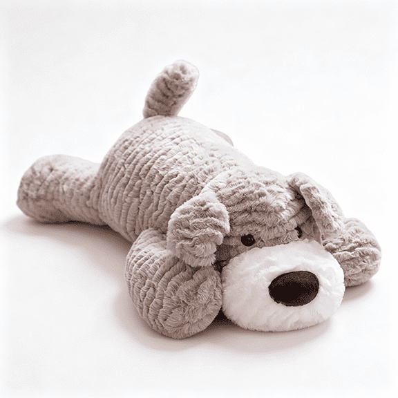 AUQ Dog Stuffed Animals,Plush Dog Stuffed Animals,Big Stuffed Dog Weighted Plush Pillow,Cute Plush Toys Gifts for Kids & Adults
