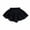 Black, variant on QTOCIO Children Solid Color Summer Pants Baby Girl Loose Lovely Culottes Shorts