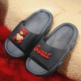 thumbnail image 2 of Godom Slippers for Girls Slip on Slide Sandals Non-slip Summer Beach Pool Shoes Kid Cloud Slides, 2 of 5