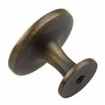 thumbnail image 3 of GlideRite 1-1/4 in. Classic Round Ring Cabinet Knobs, Antique Brass, Pack of 10, 3 of 5