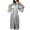 Gray, variant on Women's Floral Long Satin Robes Plus Size Long Silk Robes Peacock Floral Kimonos Sleepwear Dressing Gown Women Lounge Pants