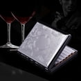 thumbnail image 5 of Silver Cigarette Case Box Metal Cigarette Case For Men Can Holds 20 Cigarettes, 5 of 5