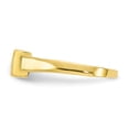 thumbnail image 3 of Finest Gold 10K Yellow Gold CZ Toe Ring, 3 of 5