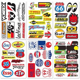 3-Piece Vinyl Racing Stripe Kit – Universal Fit For Car Hood, Roof, Trunk With Blue Pinstripe