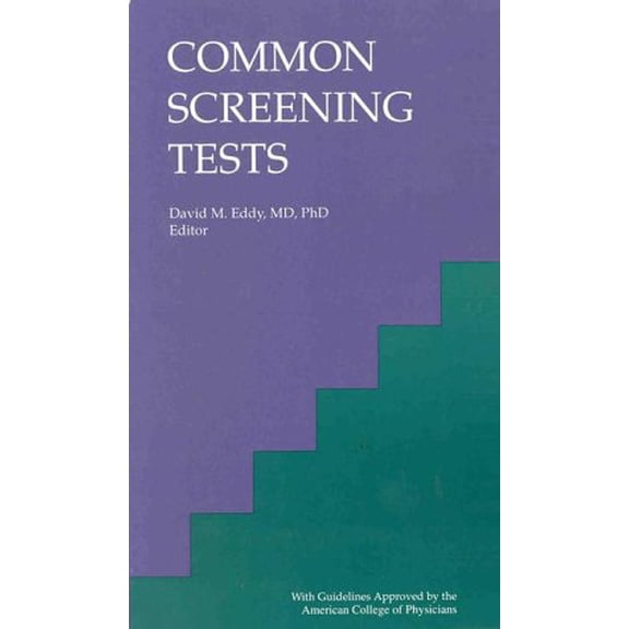 Pre-Owned Common Screening Tests