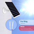 thumbnail image 2 of Cargador de panel solar de 5 W para Ring Doorbell con cable DFTIM de 13 pies, 2 of 7