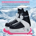 thumbnail image 4 of Lnrkai Adjustable Ice Skate Guards - Durable Blade Covers for Hockey & Figure Skating(Pink), 4 of 7