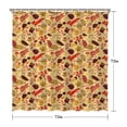 thumbnail image 5 of Colorful Mushroom Shower Curtain 72"x72" ,Bathroom Decorative Shower Curtains Set with 12 Hooks,Modern Waterproof Washable Shower Curtain, 5 of 6