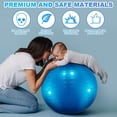 thumbnail image 6 of Innotech Extra Thick Yoga Ball Exercise Ball, 5 Sizes Gym Ball, Heavy Duty Ball Chair for Balance, Stability, Pregnancy, Quick Pump Included, 6 of 8