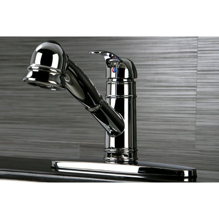Kingston Brass Eden Chrome Pullout Kitchen Faucet