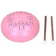 thumbnail image 3 of Tambor de Lengüetas de Acero SLADE, Percusión de Mano con Dibujos Animados, Regalo para Principiantes, Amantes de la Música, 5.5in, Rosa, 3 of 10