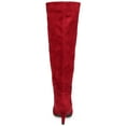 thumbnail image 3 of Journee Womens Vellia Wide Calf Kitten Heel Knee High Boots, 3 of 9