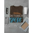 thumbnail image 3 of Oktoberfest Blue Lettering T-Shirt Men -Image by Shutterstock, Male Large, 3 of 4