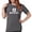 Charcoal, variant on CafePress - Delta Tau Delta White Stacked Signature T Shirt - Womens Comfort Colors® Shirt