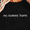Black, variant on Relatable Tummy Hurts Humor Print Tshirts Chronic Tummy Aches Graphic Tees Food Coma Funny Gift Short Sleeve Casual Tops for Daily Outfits Black,S
