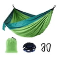 thumbnail image 1 of Hamac Double de Camping pour 2 Personnes Hamac Portable pour Extérieur Randonnée Voyage Jardin Patio, 1 of 6