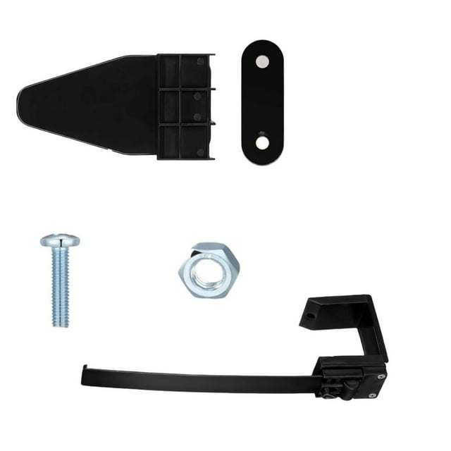 Pinces de Porte de Garage 4 Pcs/6 Pcs Pinces de Porte de Garage à Ressort avec Accessoires d'Installation Pinces d'Installation de Porte de Garage en Nylon pour l'Halloween