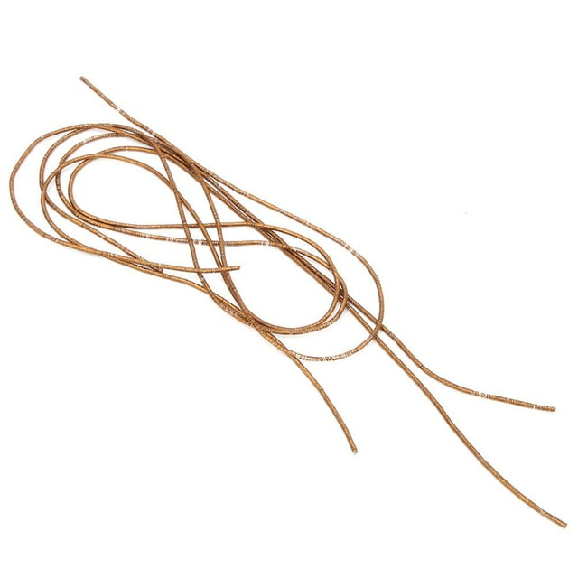 Herwey Copper Wire Sewing String,Stitch Thread,Embroidery Thread Copper Wire Sewing Stitching Gloss 1.5mm Dia. Manual DIY String